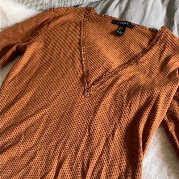 Forever 21 ribbed bodysuit - Picture 6 of 8